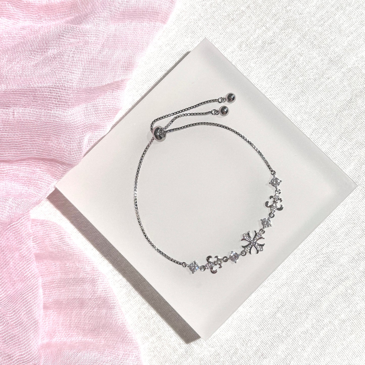 Celestial Cross Bracelet