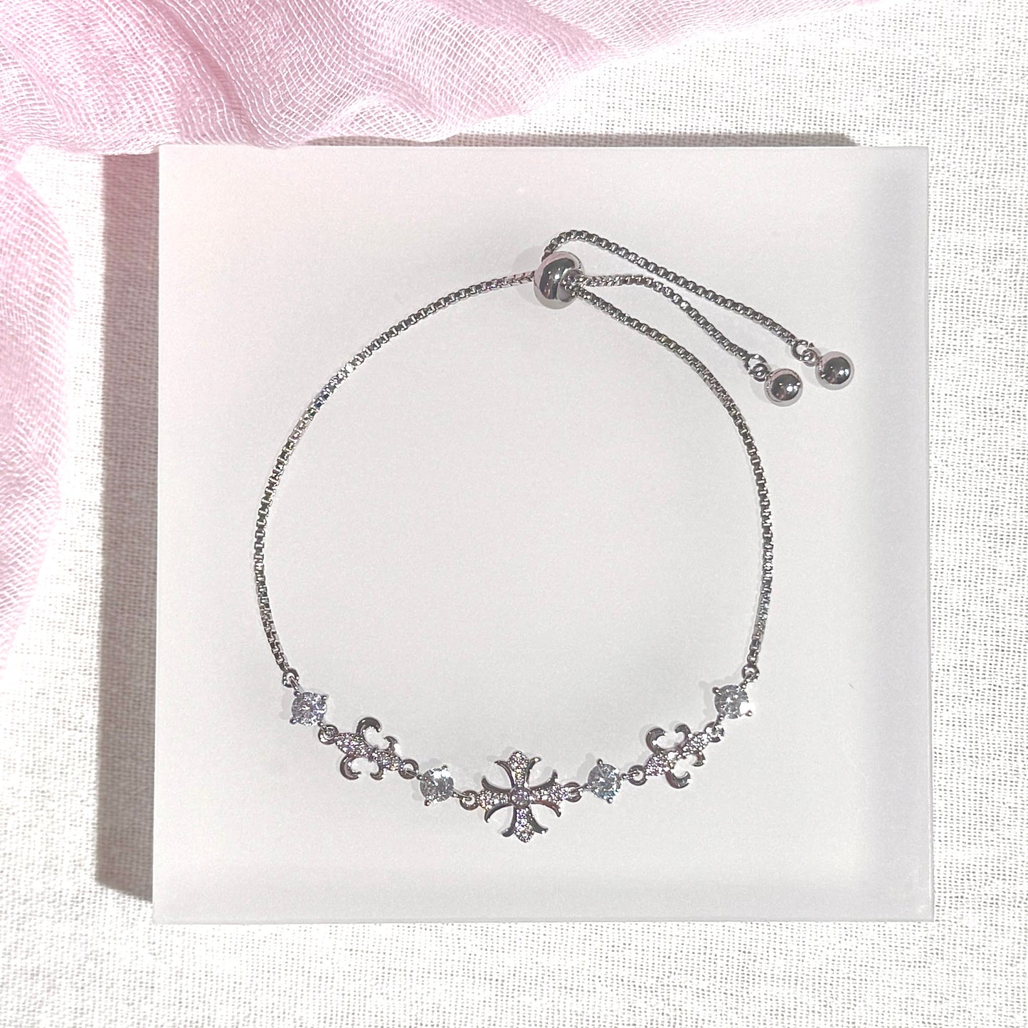 Celestial Cross Bracelet