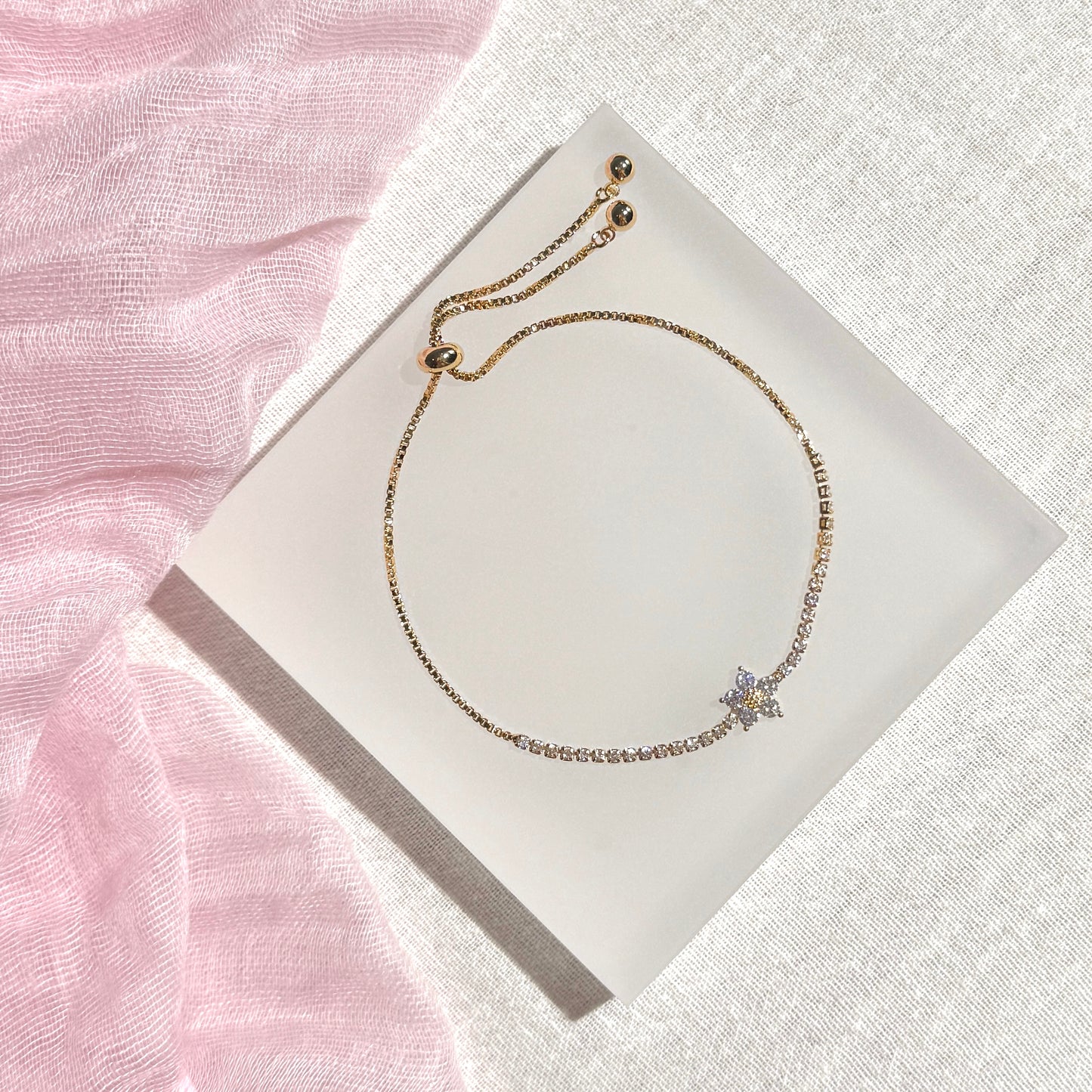 Mini Star Pavé Bracelet