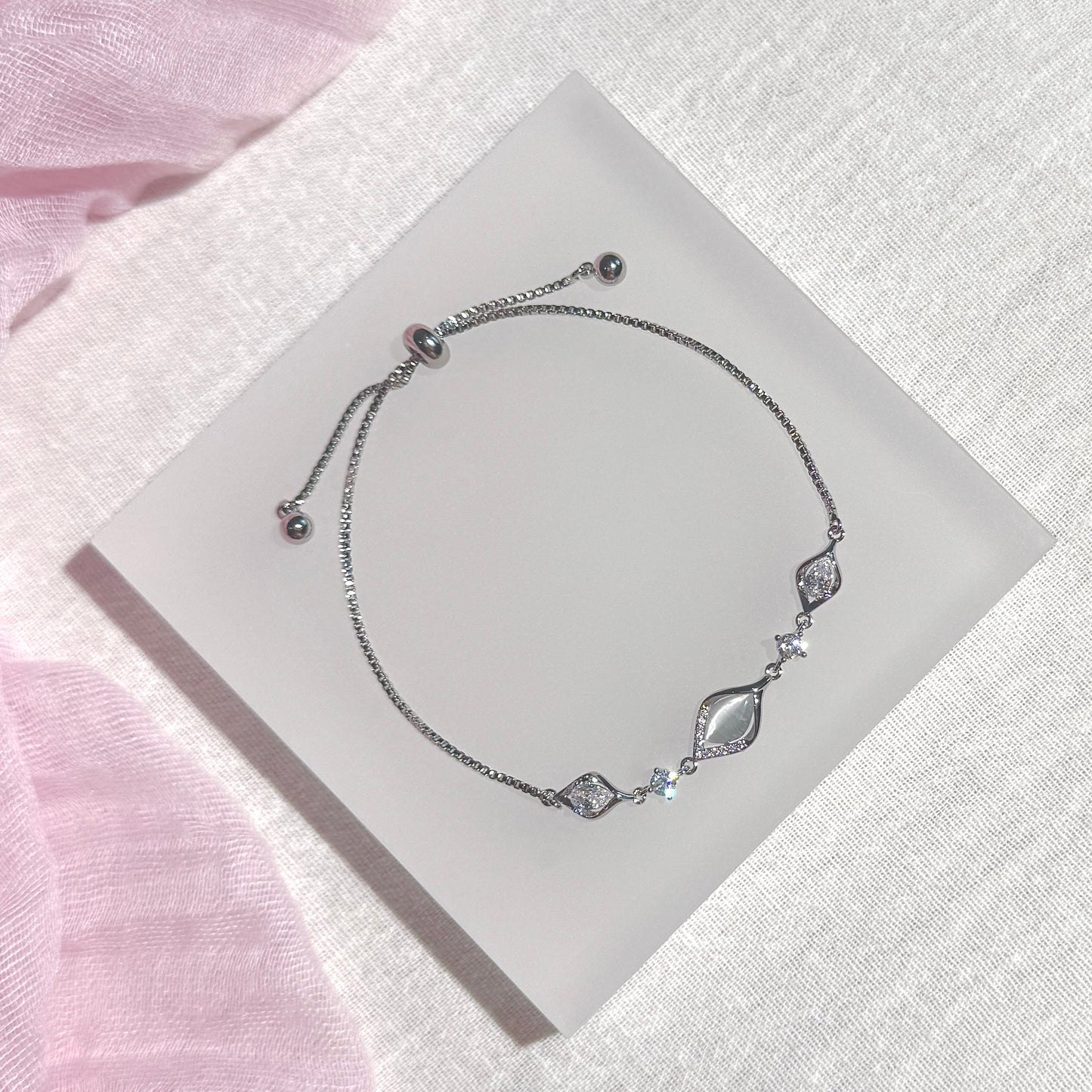 Mirror Drop Bracelet