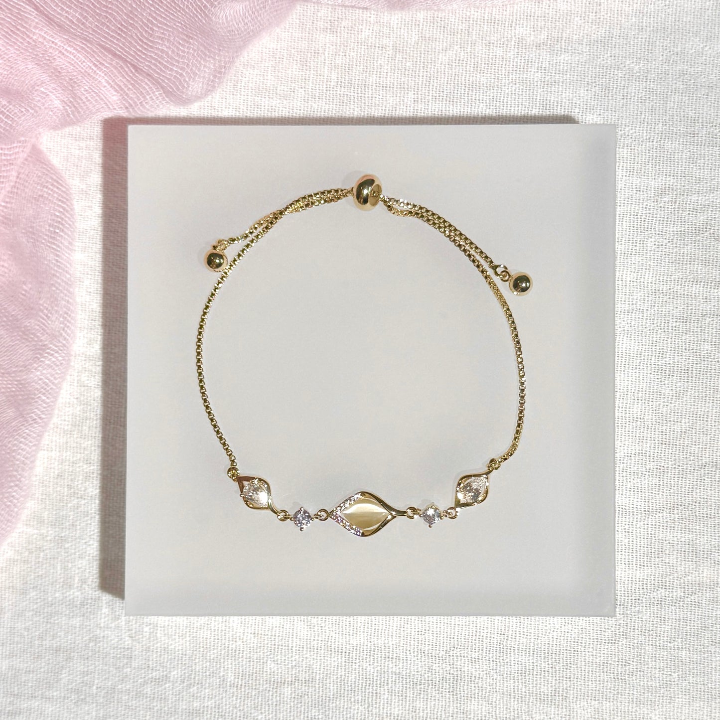 Mirror Drop Bracelet