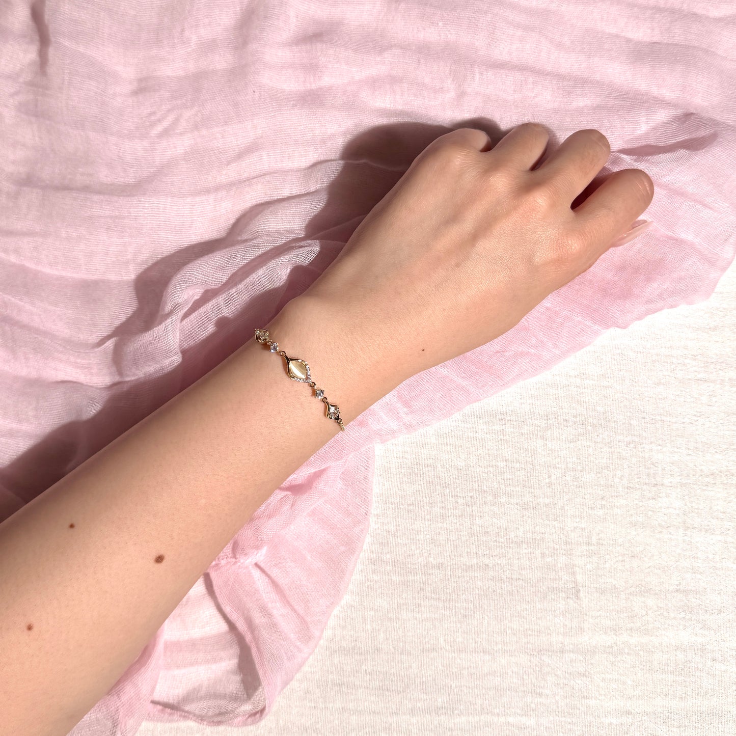 Mirror Drop Bracelet