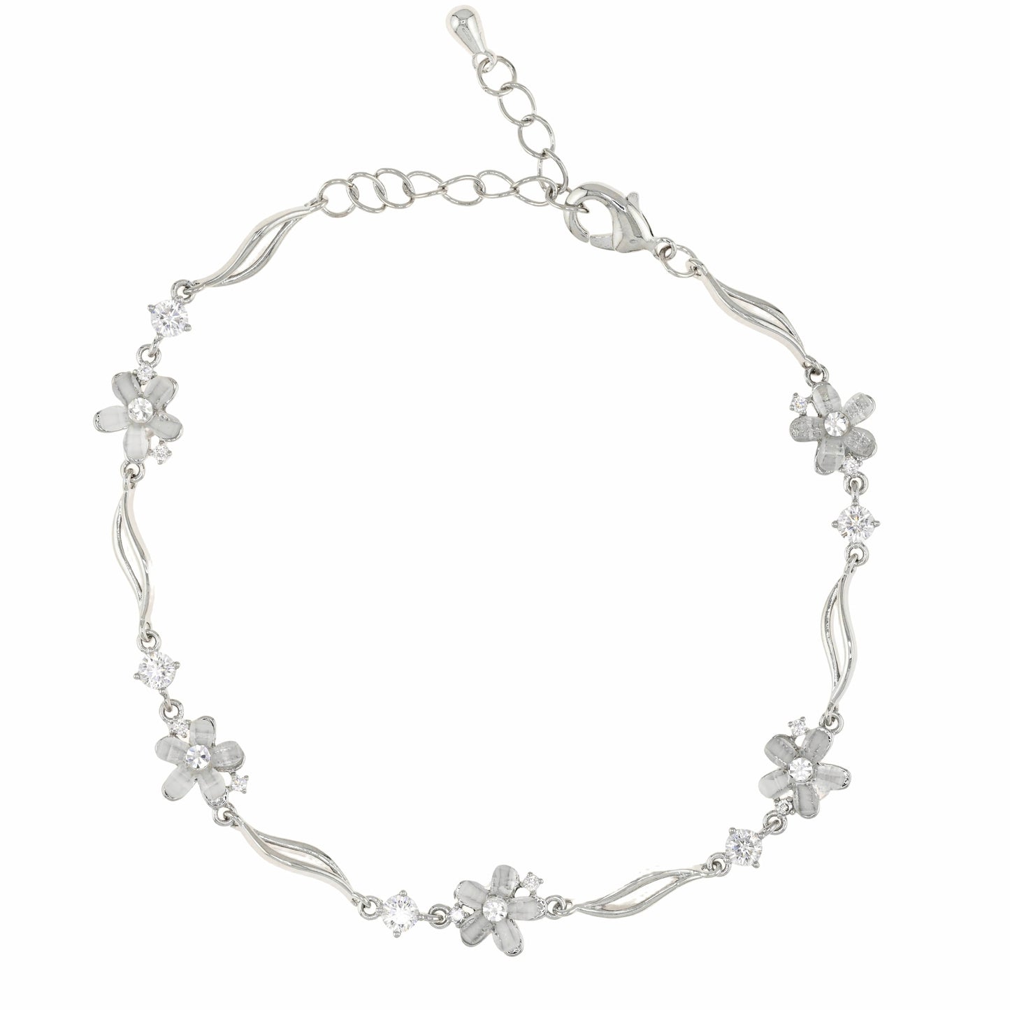 Glass Blossom Bracelet