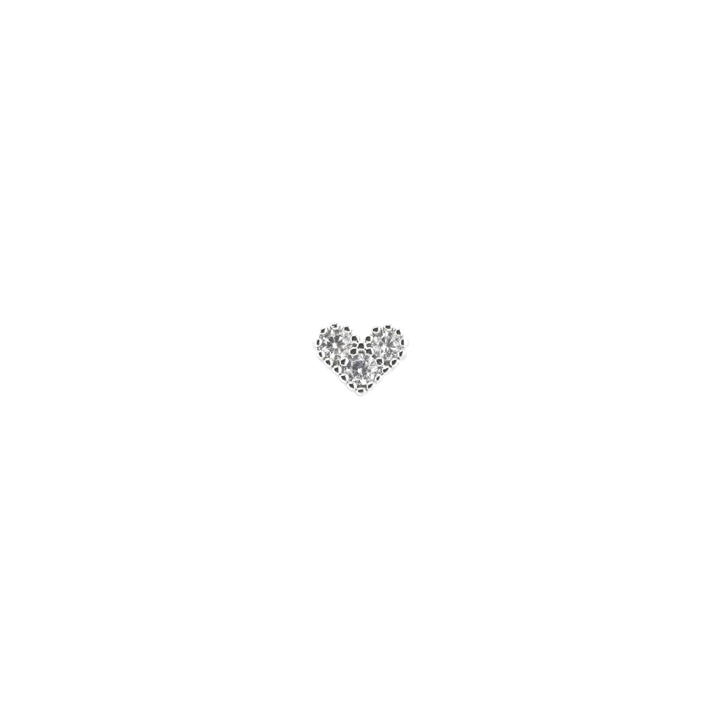Tiny Silver Heart