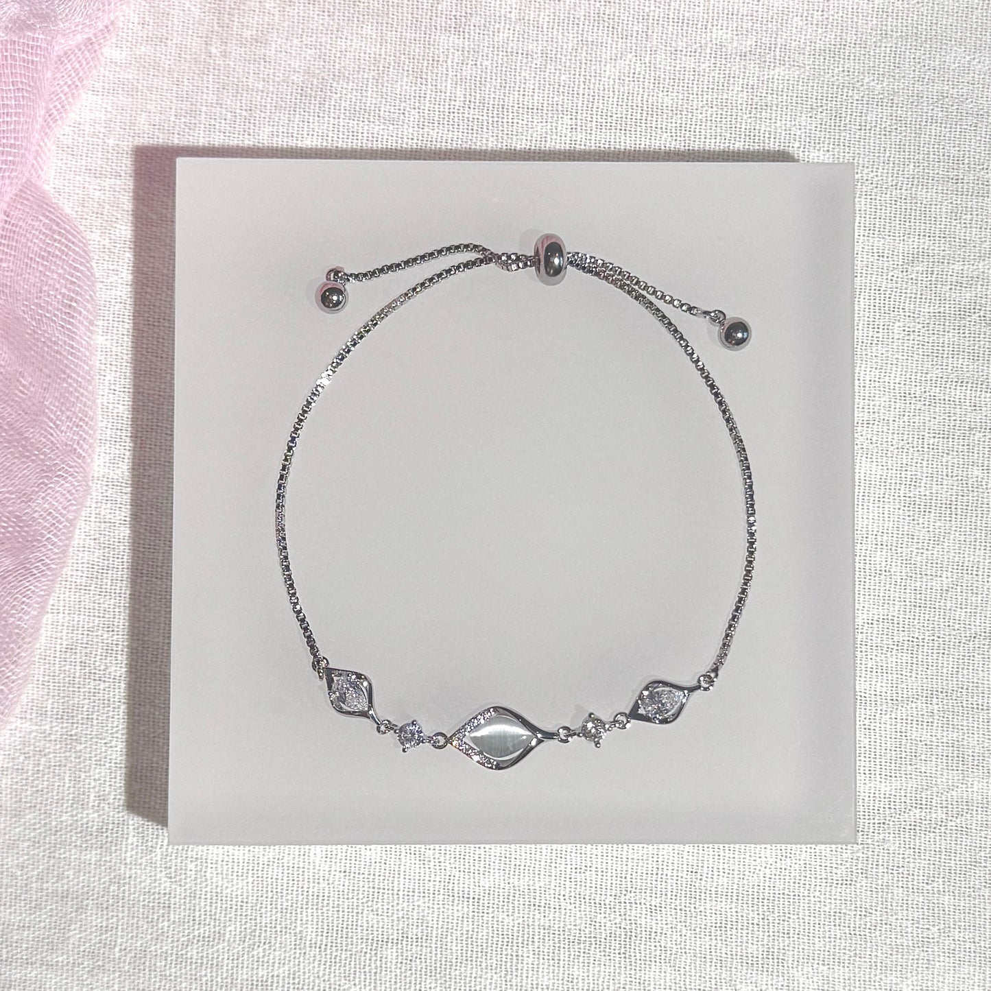 Mirror Drop Bracelet